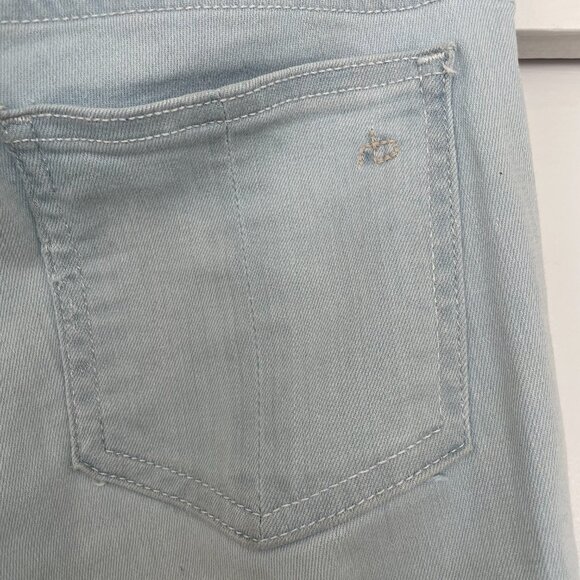 Rag & Bone Capri Skinny Jeans in light wash - Picture 5 of 10